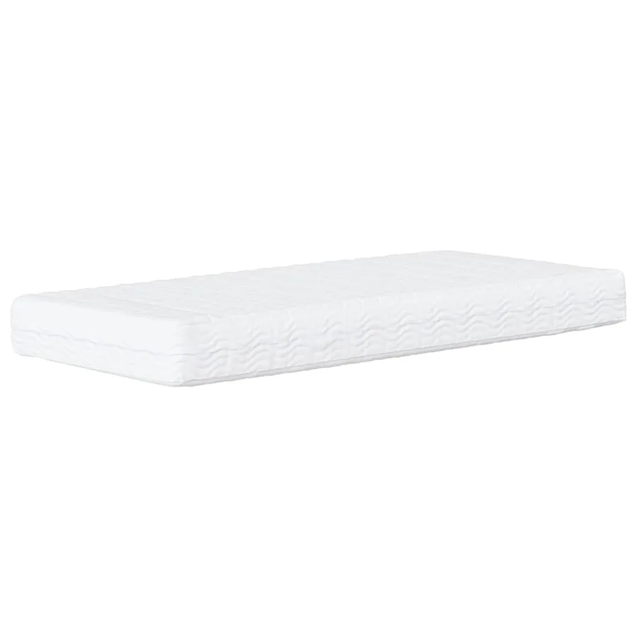 Matelas en mousse blanc 100x200 cm dureté H2 H3 - 3