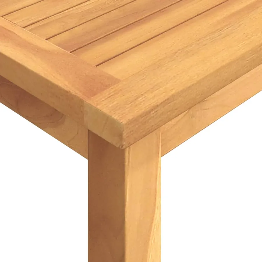 Ensemble à manger de jardin 9 pcs Bois de teck solide - 10