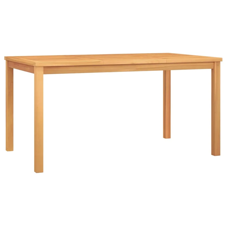 Ensemble à manger de jardin 5pcs Bois de teck massif - 8