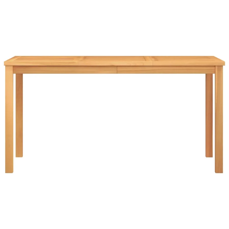 Ensemble à manger de jardin 5pcs Bois de teck massif - 9