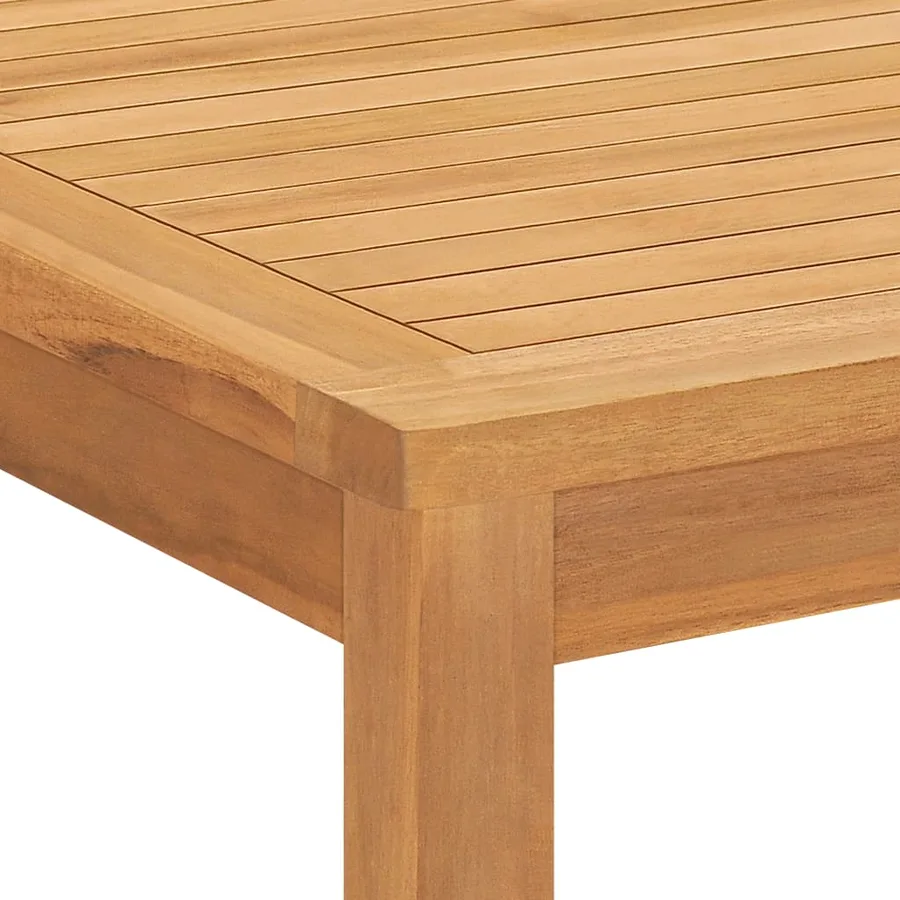 Ensemble à manger de jardin 5pcs Bois de teck massif - 10