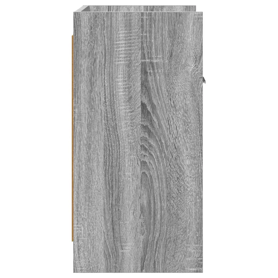 Tables de chevet 2 pcs Sonoma gris 40 x 30 x 60 cm - 5