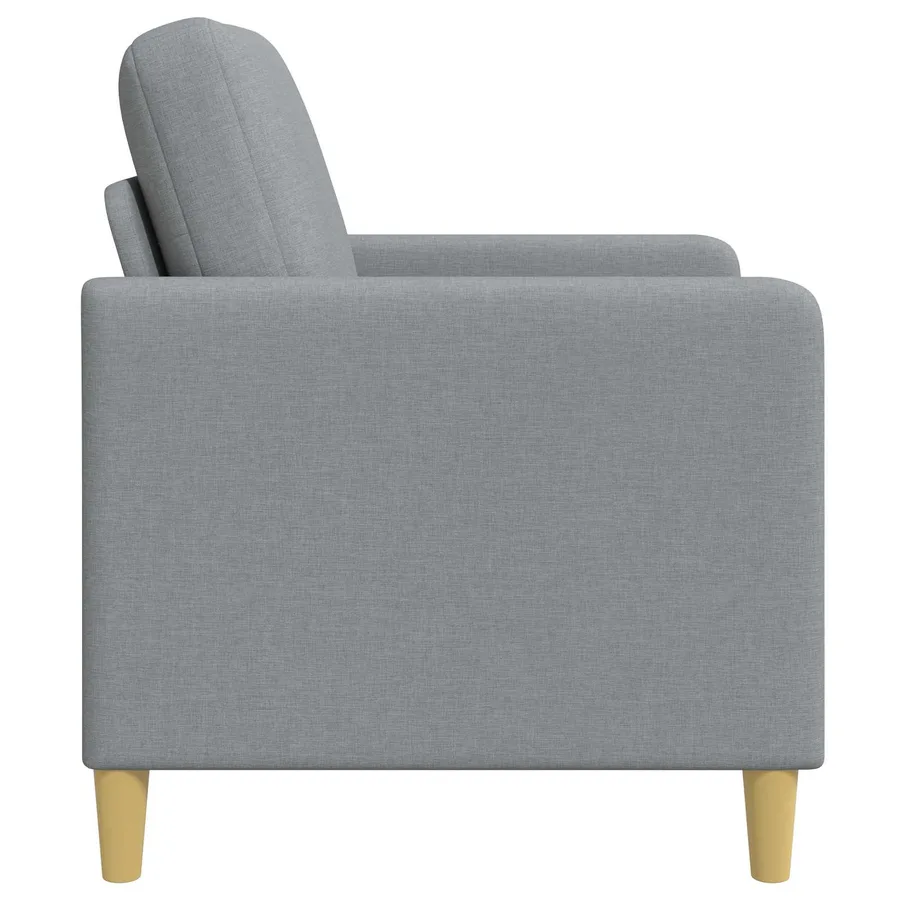 Sofa avec rangement Gris clair 72 x 78 x 87 cm Polyester - 6