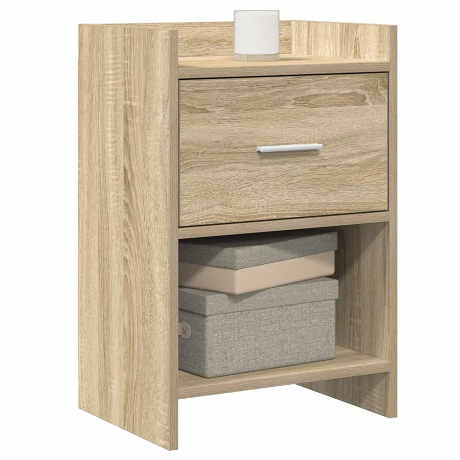 Tables de chevet 2 pcs Chêne Sonoma 40 x 30 x 60 cm - 2