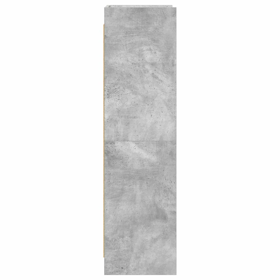 Bibliothèque Gris Béton 59 x 30 x 111 cm Bois d'ingénierie - 5