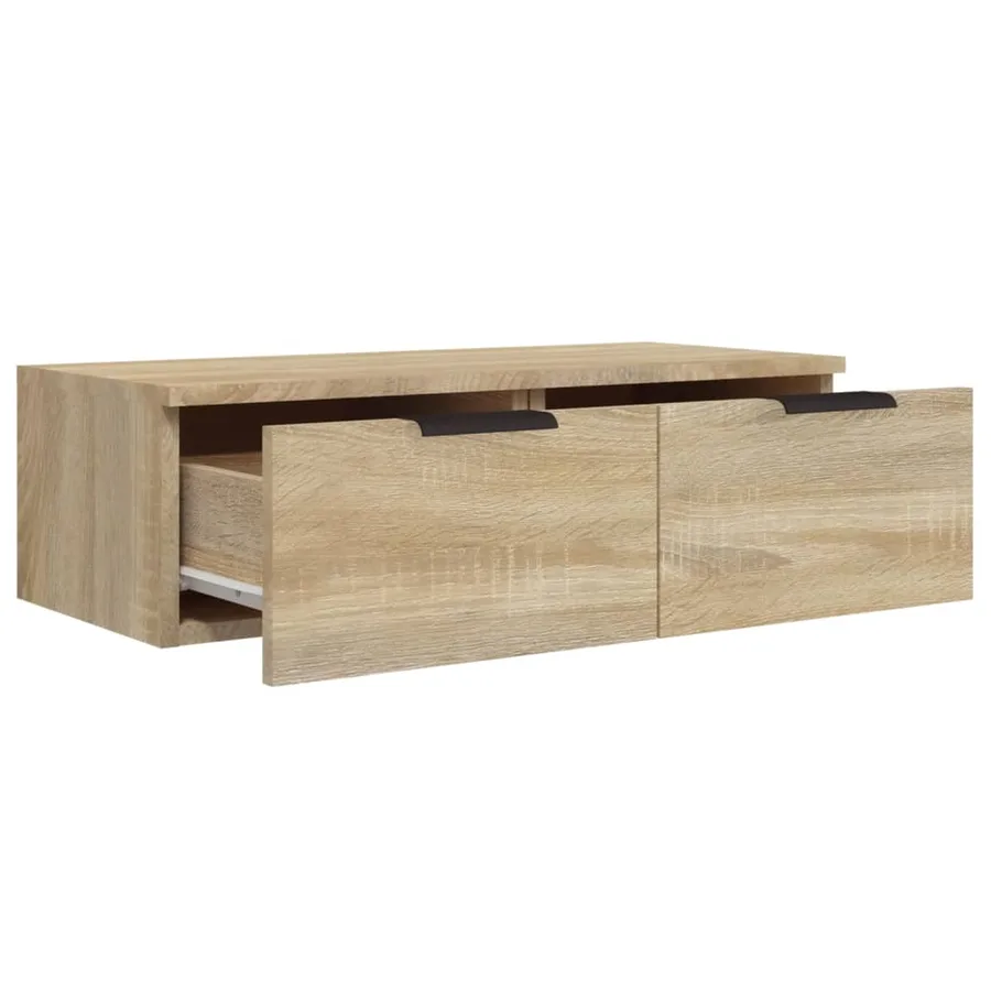Armoire murale Chêne sonoma 68x30x20 cm Bois d'ingénierie - 6