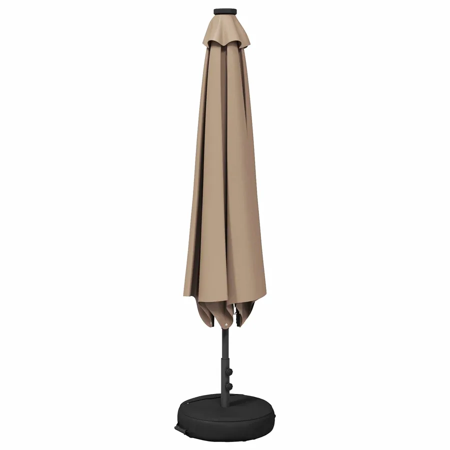 Parasol de jardin avec lumières LED et base 200 x 300 cm - 3