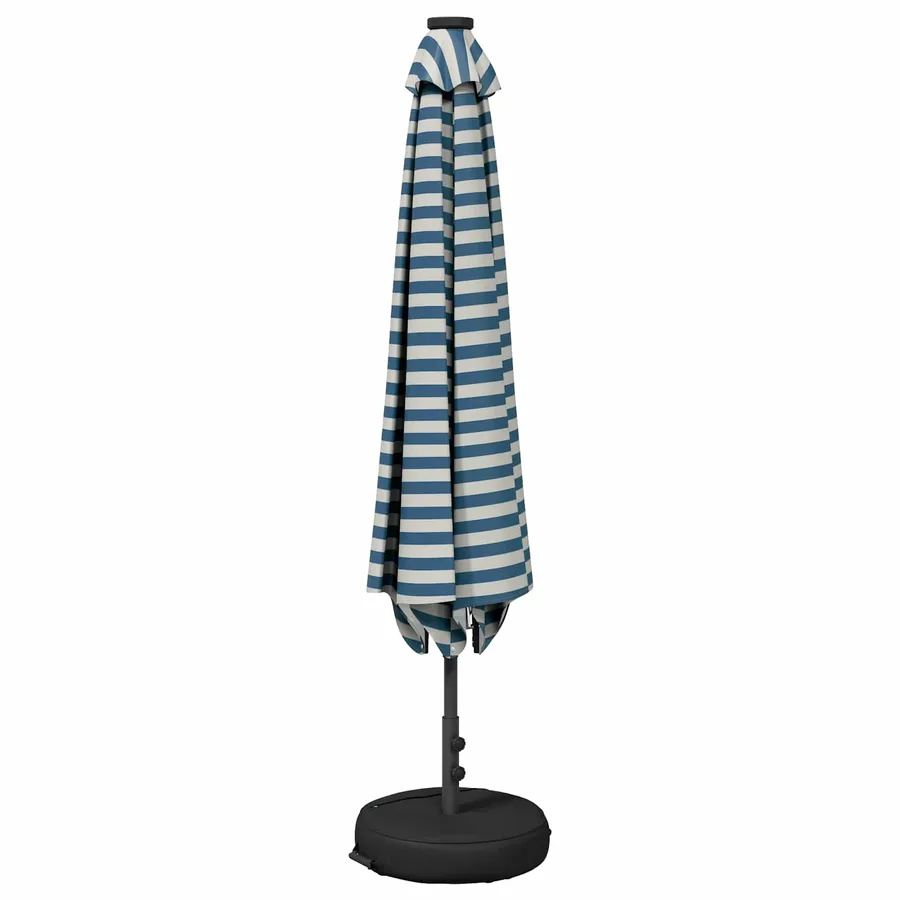 Parasol de jardin avec lumières LED et base 230 x 230 cm - 3