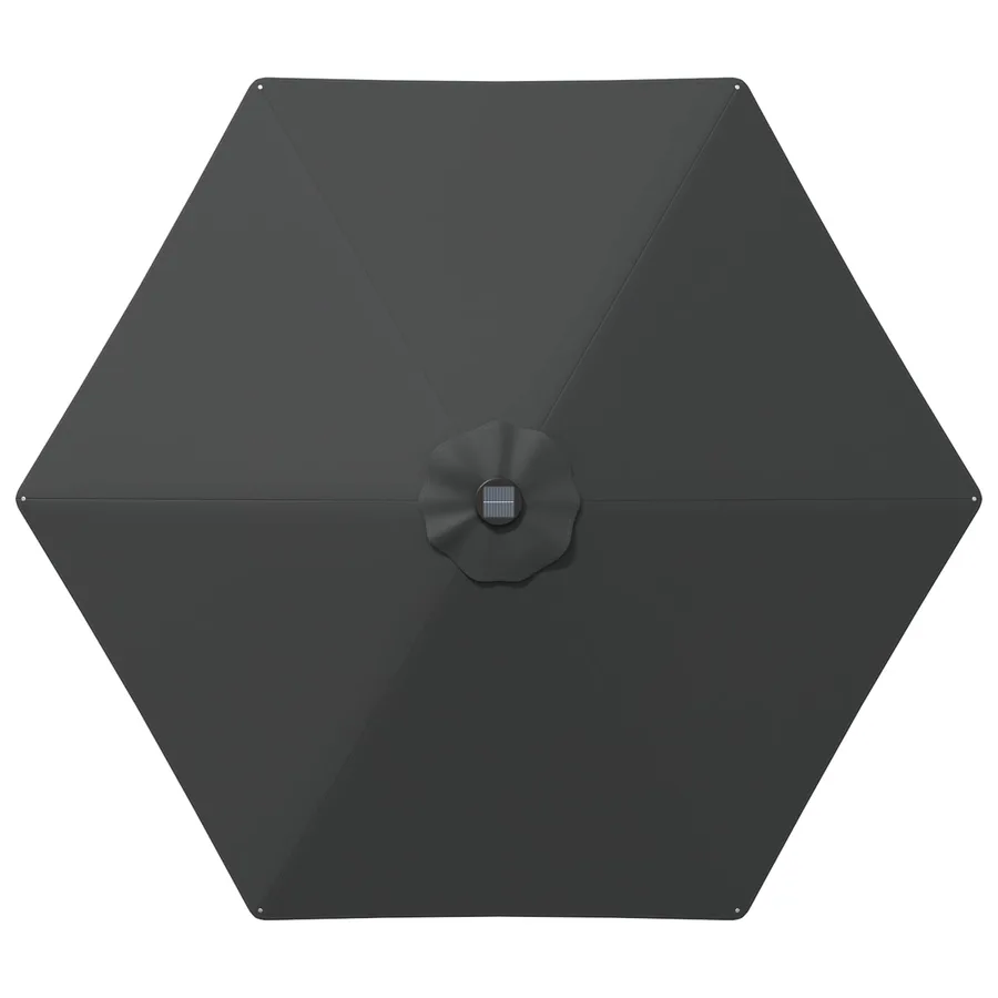 Parasol de jardin avec lumières LED et base 270 x 270 cm - 5