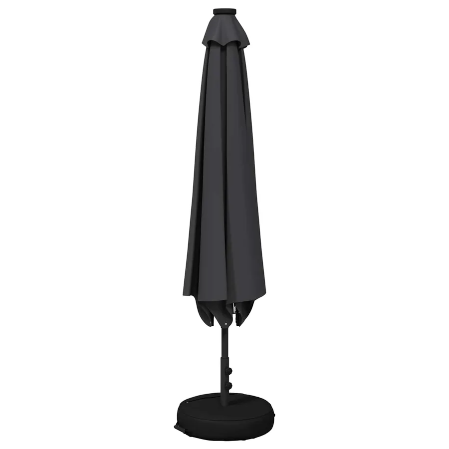 Parasol de jardin avec lumières LED et base 300 x 300 cm - 3