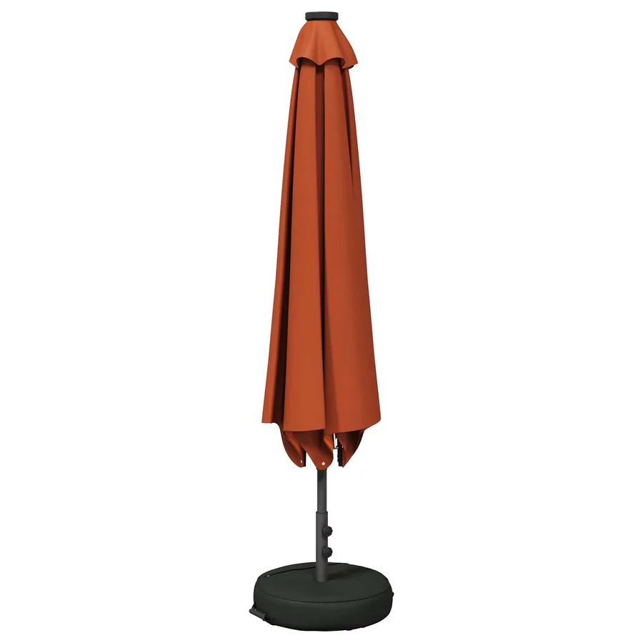 Parasol de jardin avec lumières LED et base 200 x 300 cm - 4