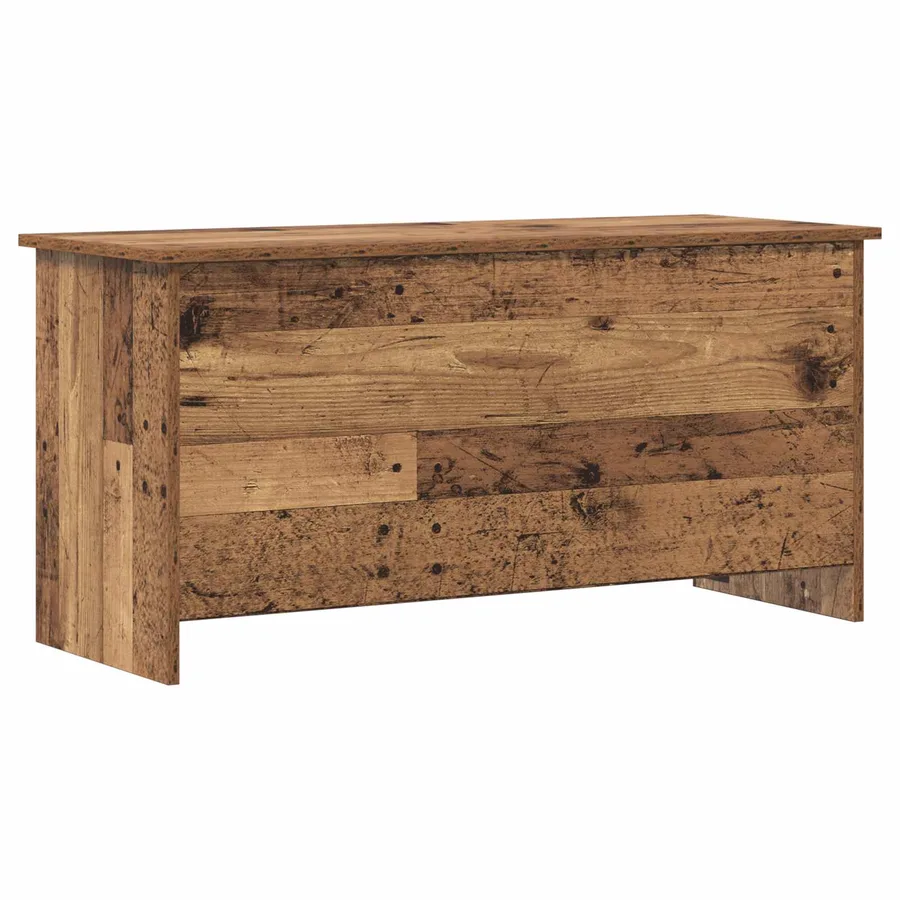 Coffre de rangement avec stockage Bois ancien 100 x 40 x 50 cm - 2