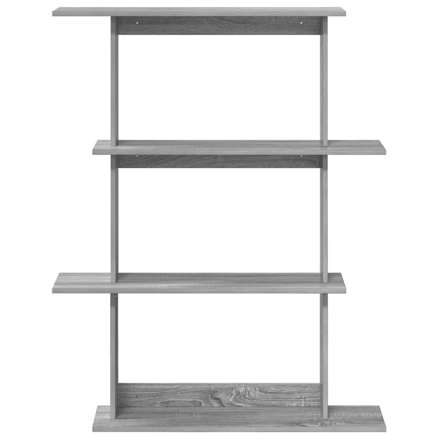 Étagère Murale Sonoma gris 100 x 20 x 126 cm Bois d'ingénierie - 3