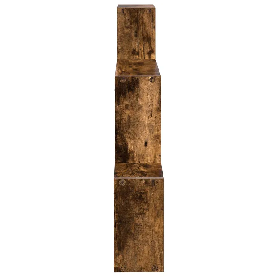 Étagère Murale Montage mural Chêne fumé 91,5 x 15 x 76 cm - 4