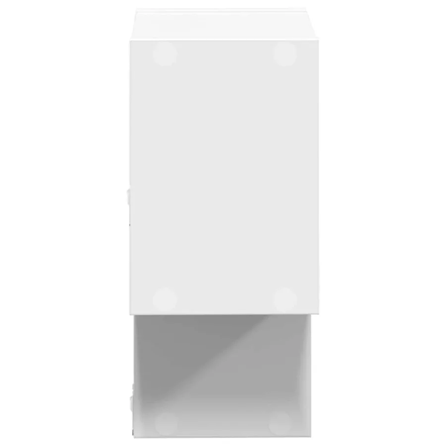 Étagère Murale Montage mural Blanc 55 x 15 x 35 cm - 4