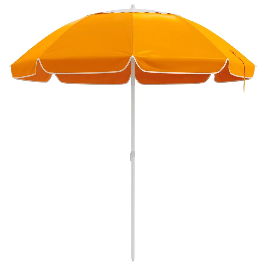Parasol de jardin 240 cm polyester 170T Orange - 2