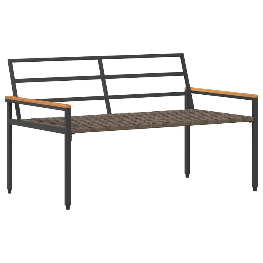 Banc extérieur 2 -Seater 116 x 67,5 x 72 cm polyrotin - 4