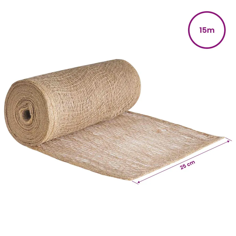 Rouleau de jute Naturel 25 x 1500 cm - 6