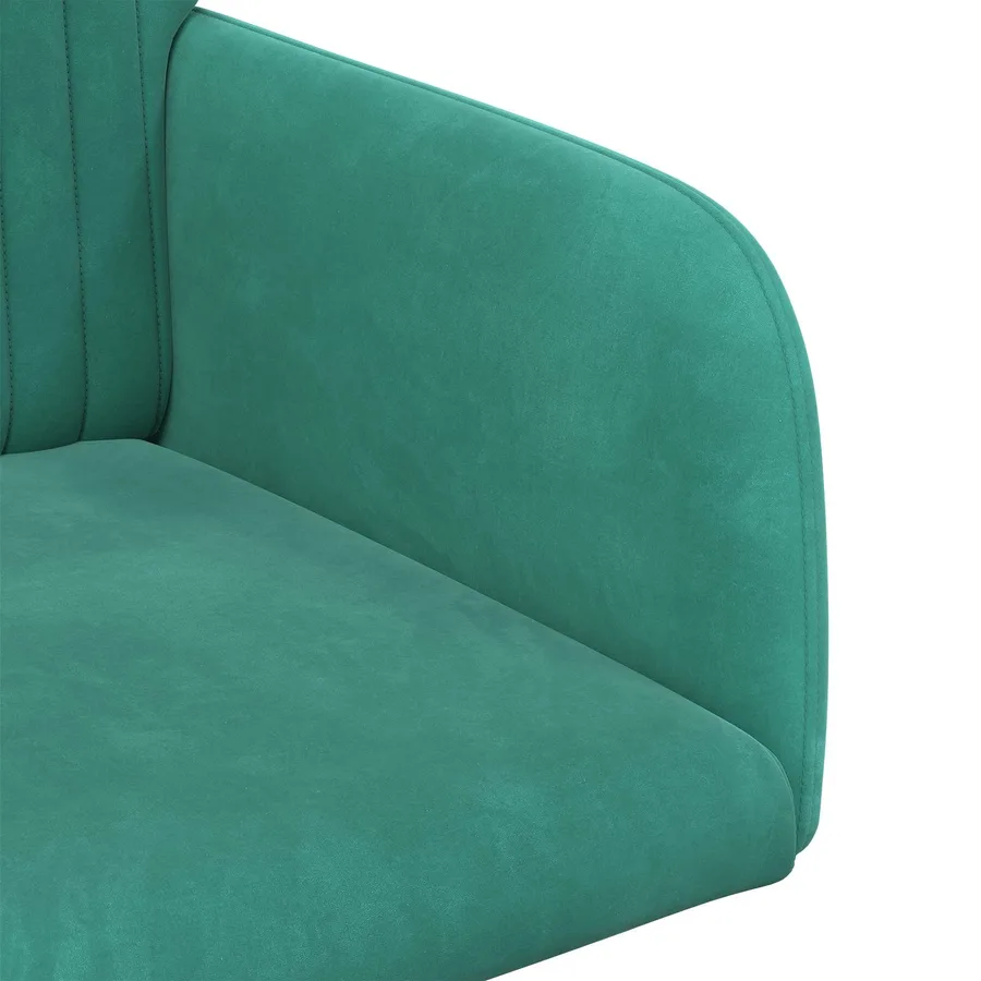 Chaises de salle à manger 2 pcs Velours Turquoise - 6