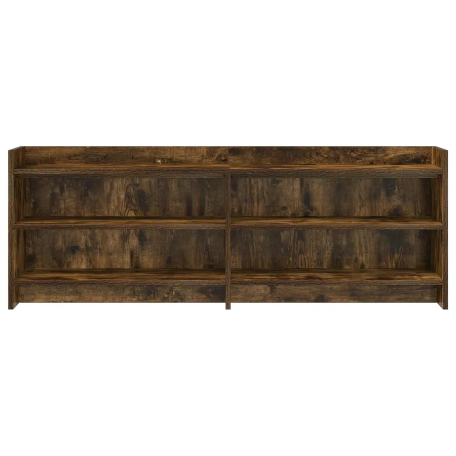 Meuble TV 135 x 33 x 47 cm Chêne fumé Bois d'ingénierie - 4