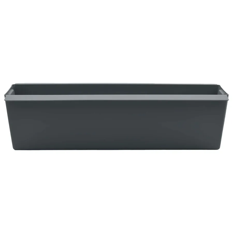 Caisses à fleurs pour palettes Euro 24 pcs Gris - 4