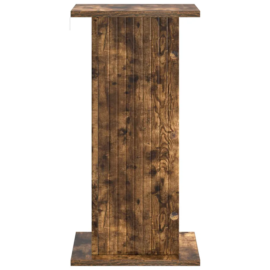 Support de Plante Chêne fumé 30,5 x 30 x 60,5 cm - 6