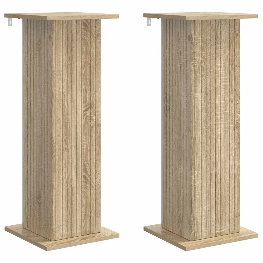Support de Plante 2 pcs Chêne Sonoma 30,5 x 30 x 80,5 cm - 2