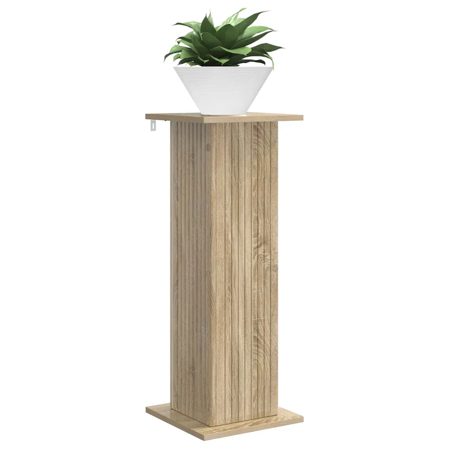 Support de Plante 2 pcs Chêne Sonoma 30,5 x 30 x 80,5 cm - 3