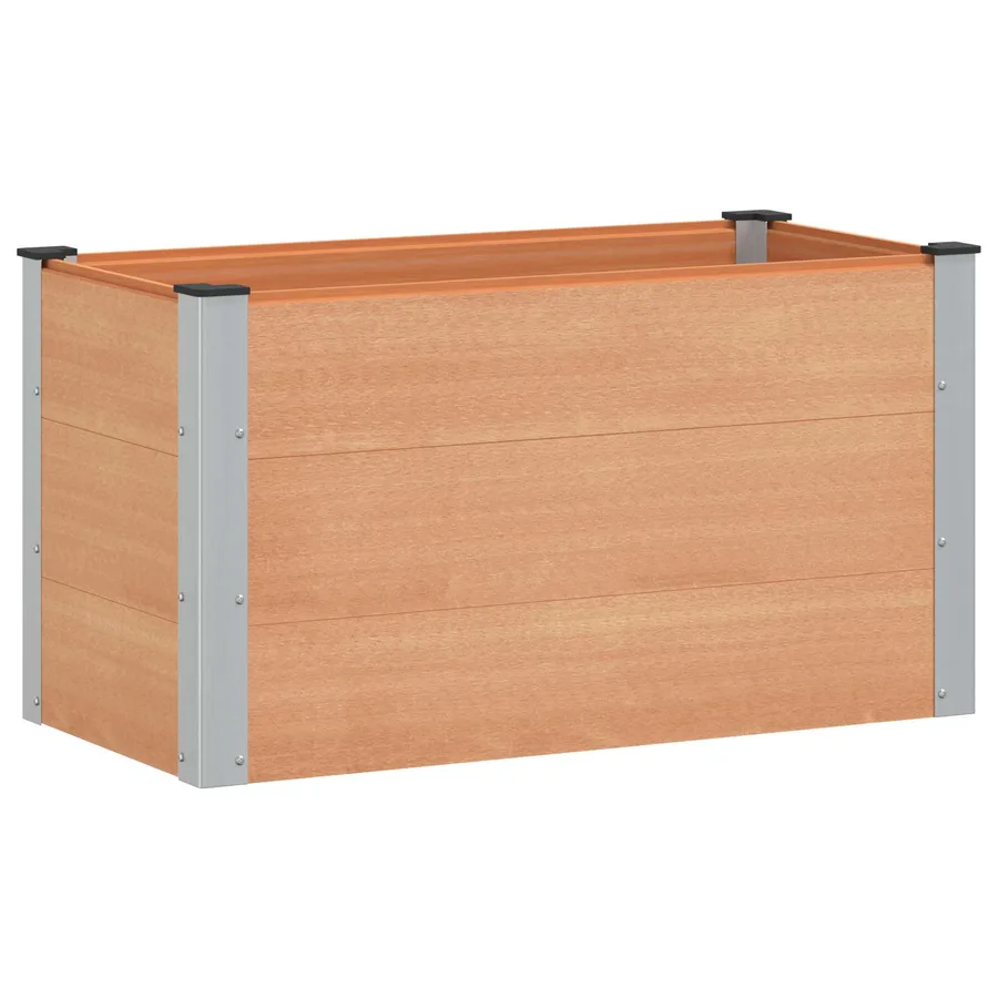 Jardinière surélevée Marron 100 x 50 x 54 cm - 2