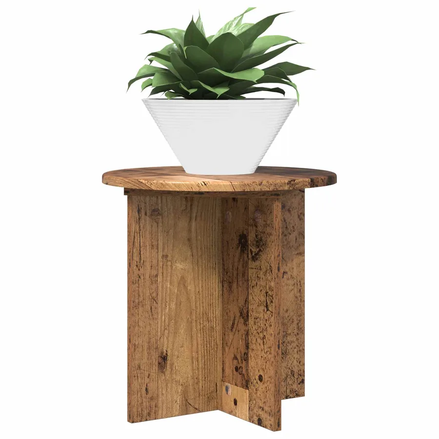 Support de Plante 2 pcs Bois ancien 40 x 40 x 40 cm - 3
