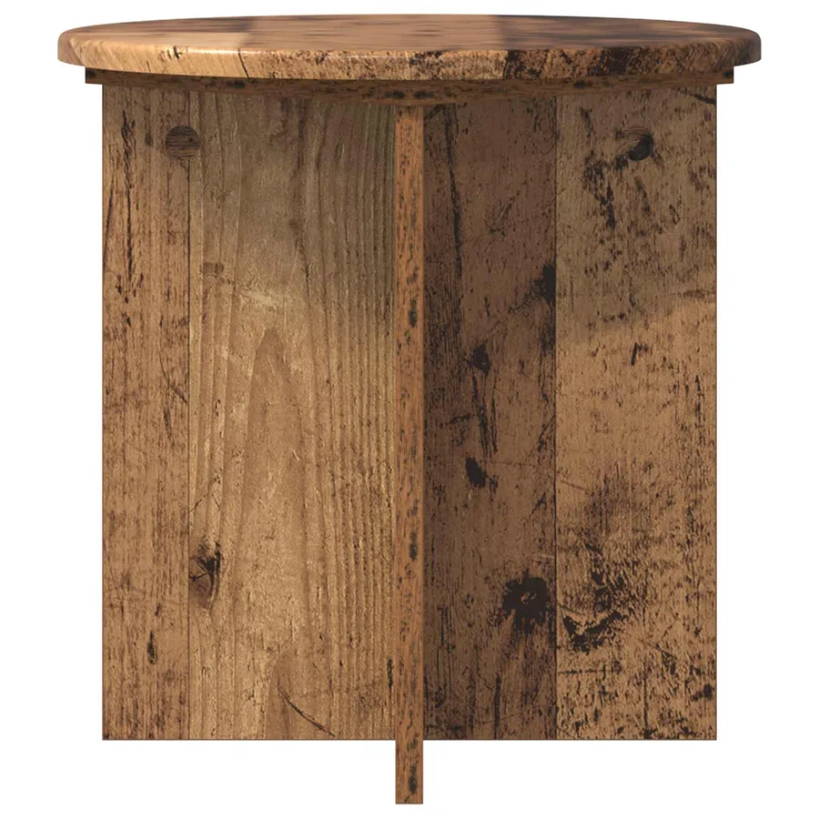 Support de Plante 2 pcs Bois ancien 40 x 40 x 40 cm - 6