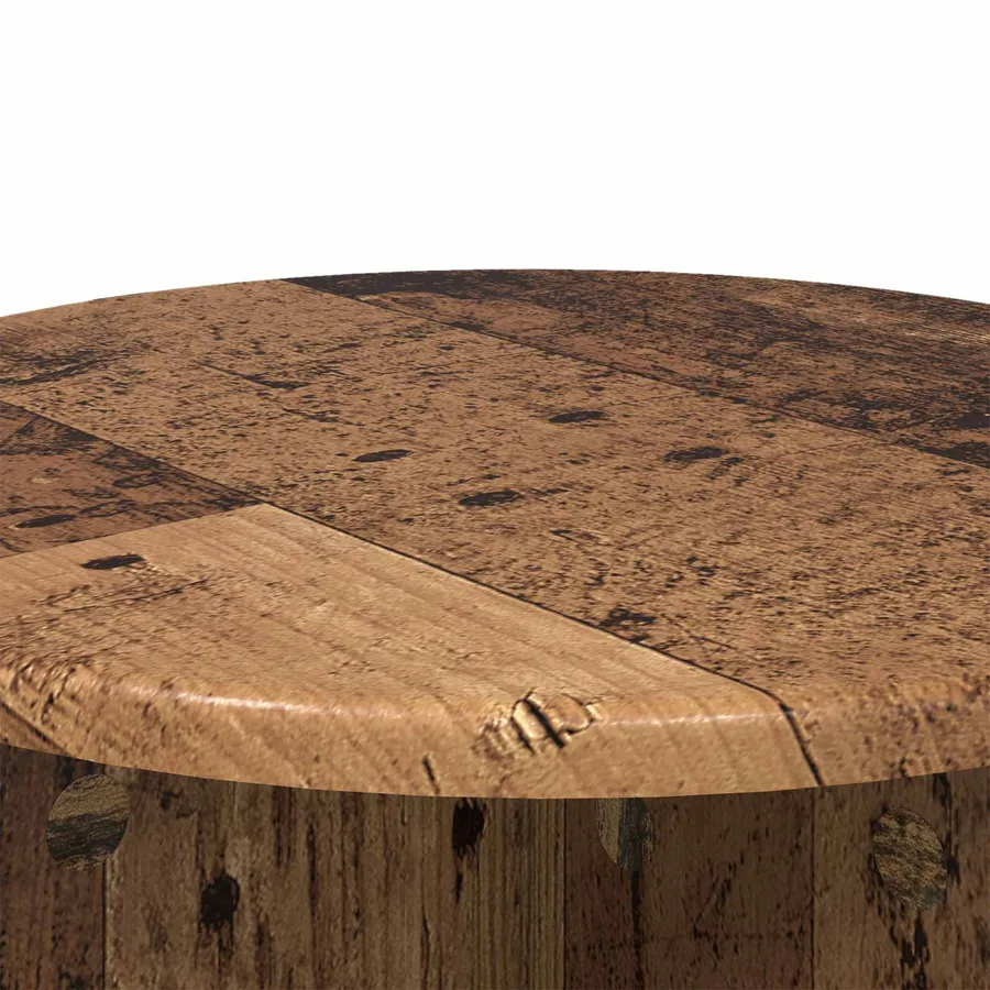 Support de Plante 2 pcs Bois ancien 40 x 40 x 40 cm - 9