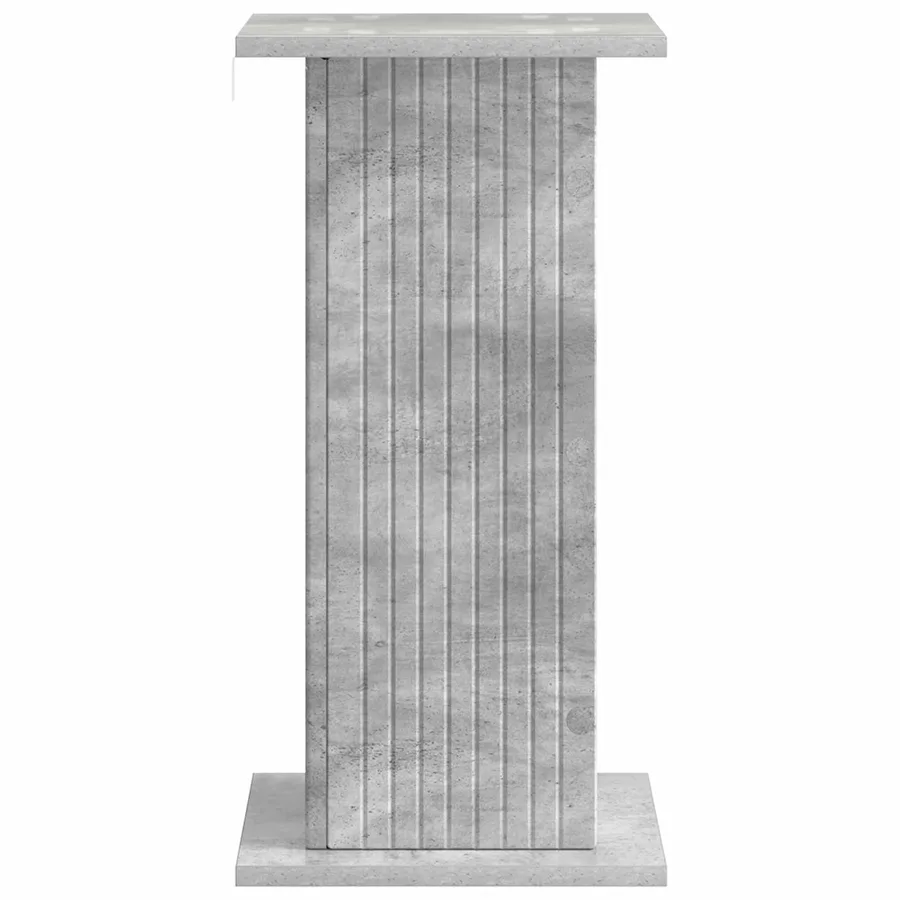 Support de Plante Gris béton 30,5 x 30 x 60,5 cm - 6