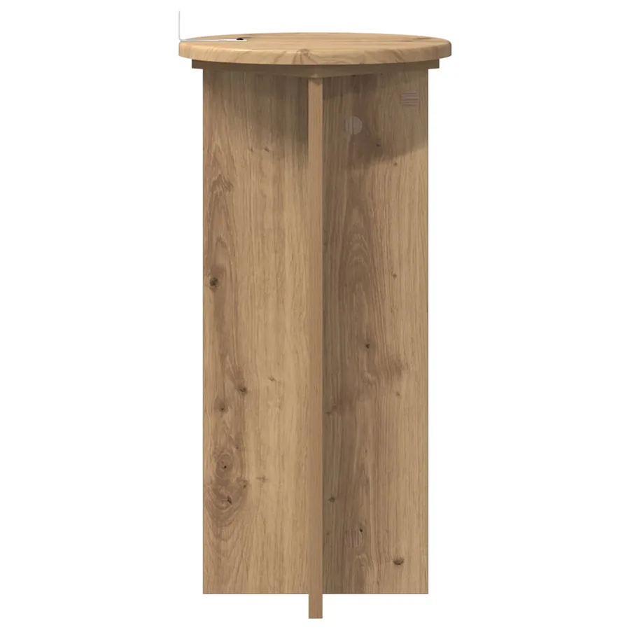 Support de Plante 2 pc Chêne artisanal 29,5 x 29,5 x 60 cm - 7