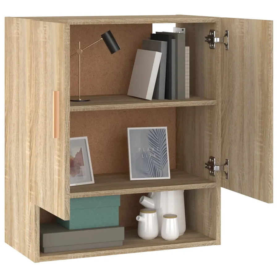 Armoire murale Chêne sonoma 60x31x70 cm Bois d'ingénierie - 4