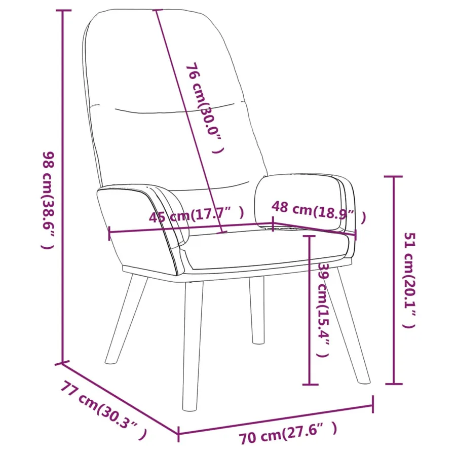 Chaise de relaxation avec tabouret Gris clair Tissu - 12