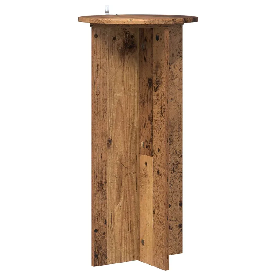 Support de Plante 2 pcs Bois ancien 40 x 40 x 80 cm - 5