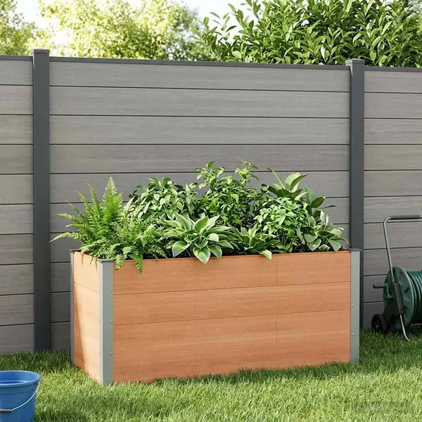 Jardinière surélevée Marron 150 x 50 x 91 cm