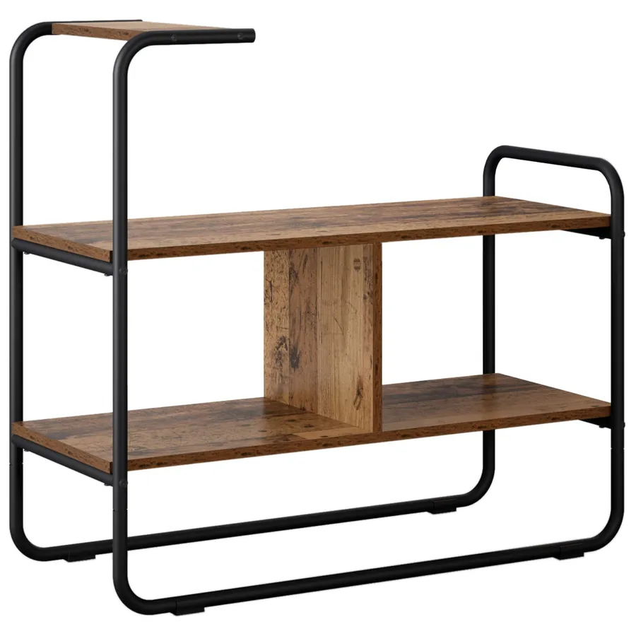 Table console Bois ancien 80 x 35 x 75 cm Bois d'ingénierie - 2