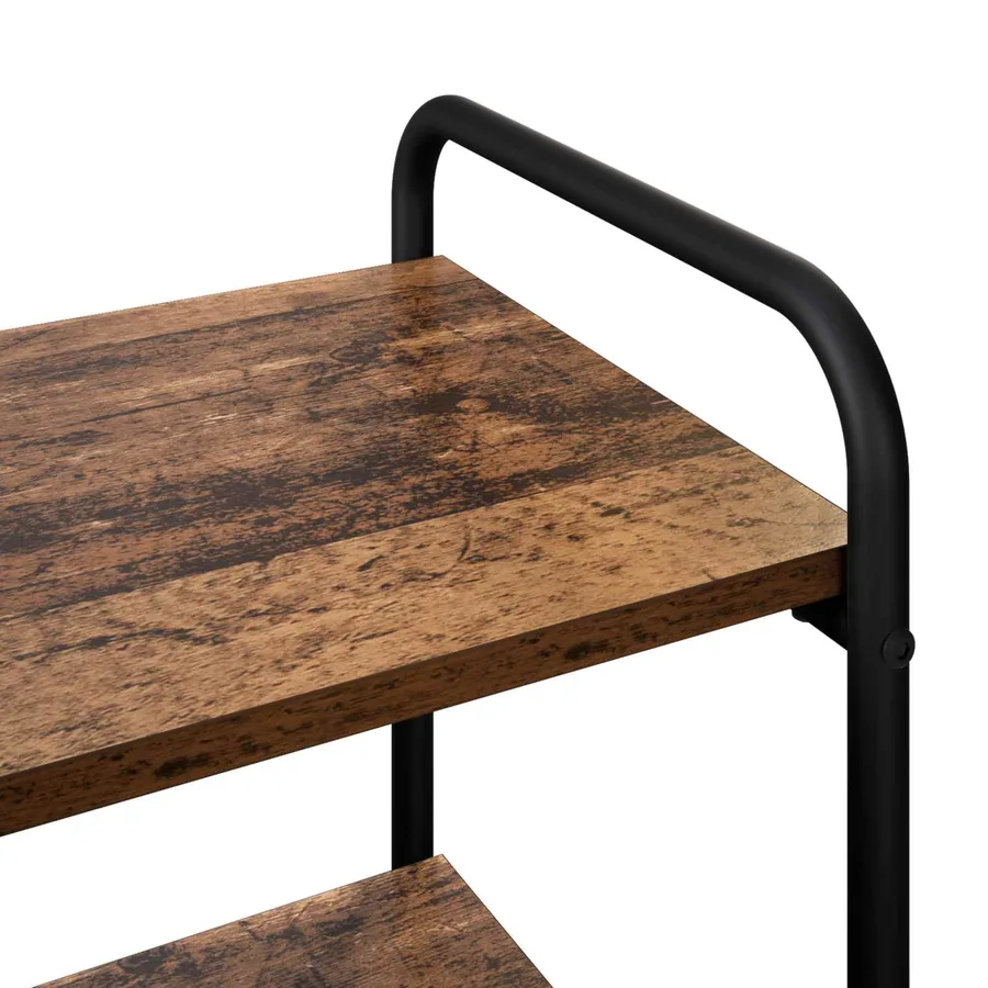 Table console Bois ancien 80 x 35 x 75 cm Bois d'ingénierie - 6