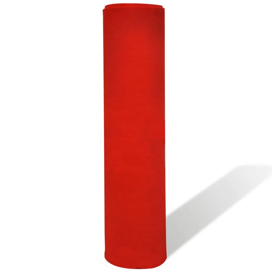 Tapis Rouge 1 x 10 m Polyester - 2