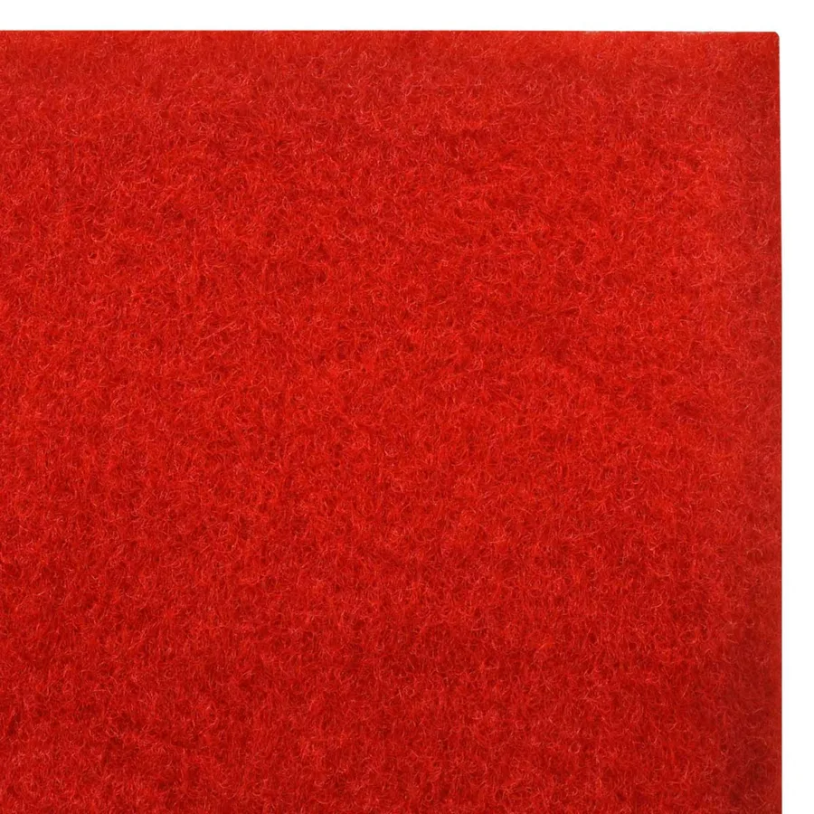 Tapis Rouge 1 x 10 m Polyester - 4