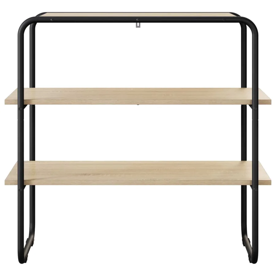 Table console Chêne Sonoma 100 x 41 x 75 cm Bois d'ingénierie - 4