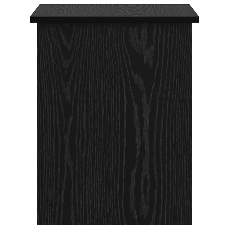 Coffre de rangement avec stockage Chêne noir 60 x 40 x 50 cm - 7