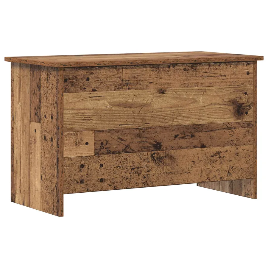 Coffre de rangement avec stockage Bois ancien 80 x 40 x 50 cm - 2