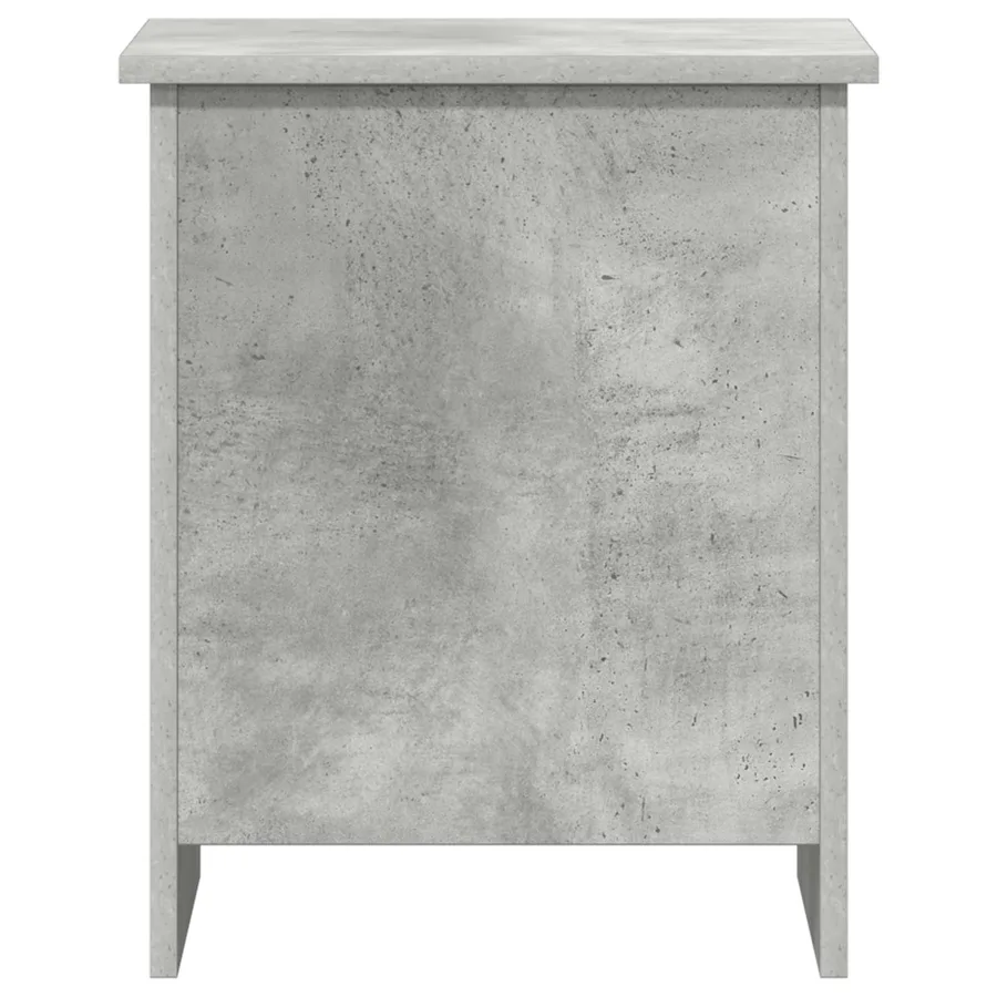 Coffre de rangement avec stockage Gris béton 40 x 40 x 50 cm - 6