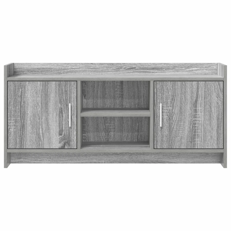 Meuble TV 102 x 33 x 47 cm Sonoma gris Bois d'ingénierie - 5