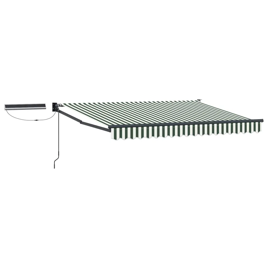 Auvent rétractable électrique Vert, Blanc, Anthracite 2,5 x 2 m - 2