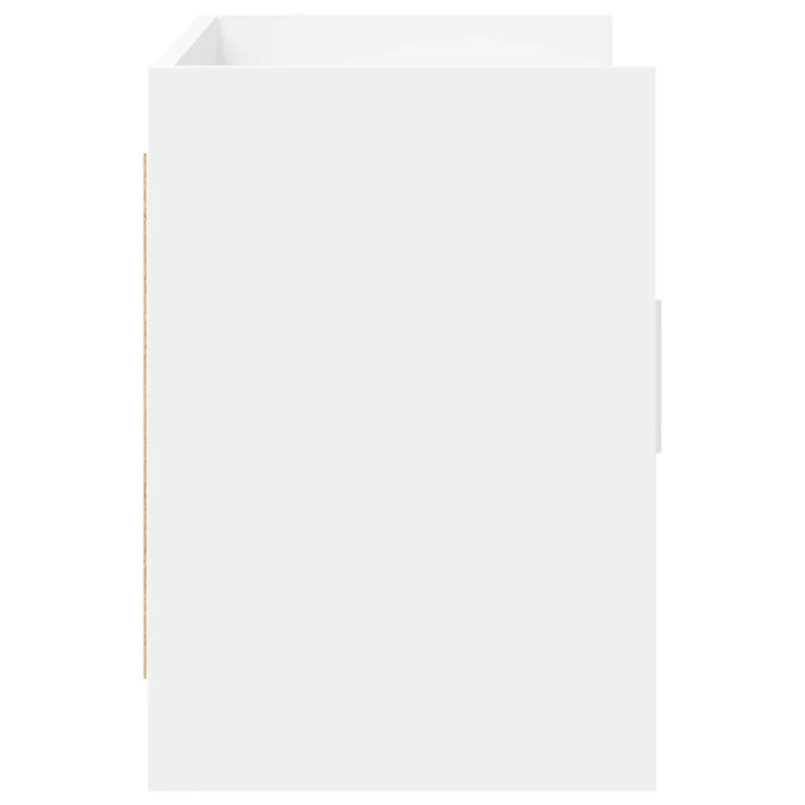 Meuble TV 102 x 33 x 47 cm Blanc Bois d'ingénierie - 6