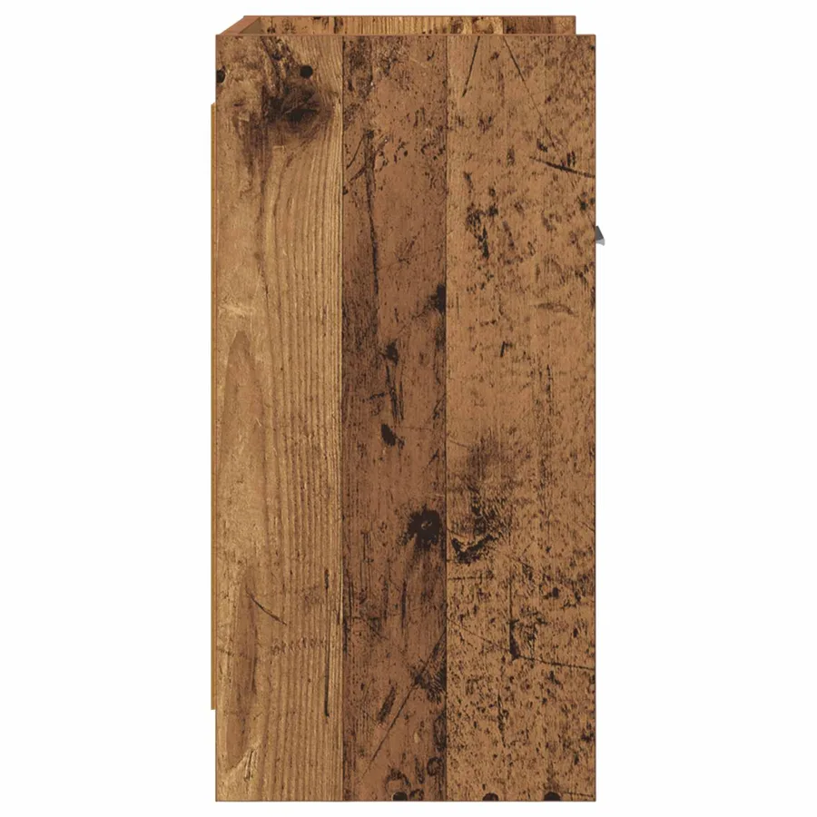 Tables de chevet 2 pcs Bois ancien 40 x 30 x 60 cm - 5
